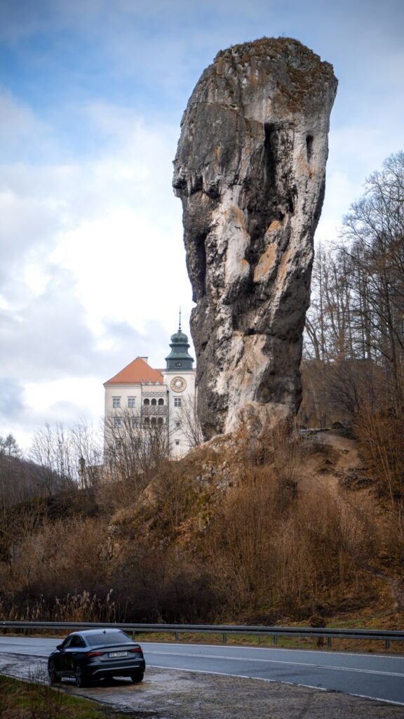 cudgel of hercules in ojcowski national park in poland